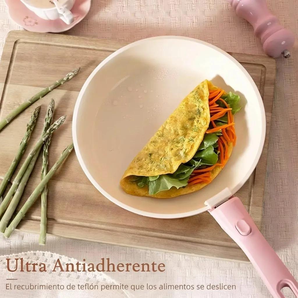 Set de batería rosa con mango desmontable - 17 piezas miniatura 5