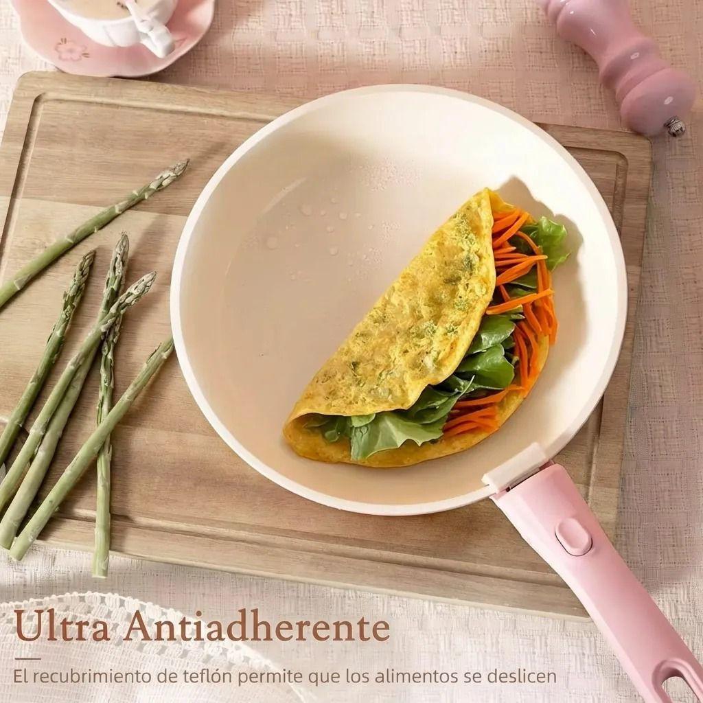 Set de batería rosa con mango desmontable - 17 piezas miniatura 5